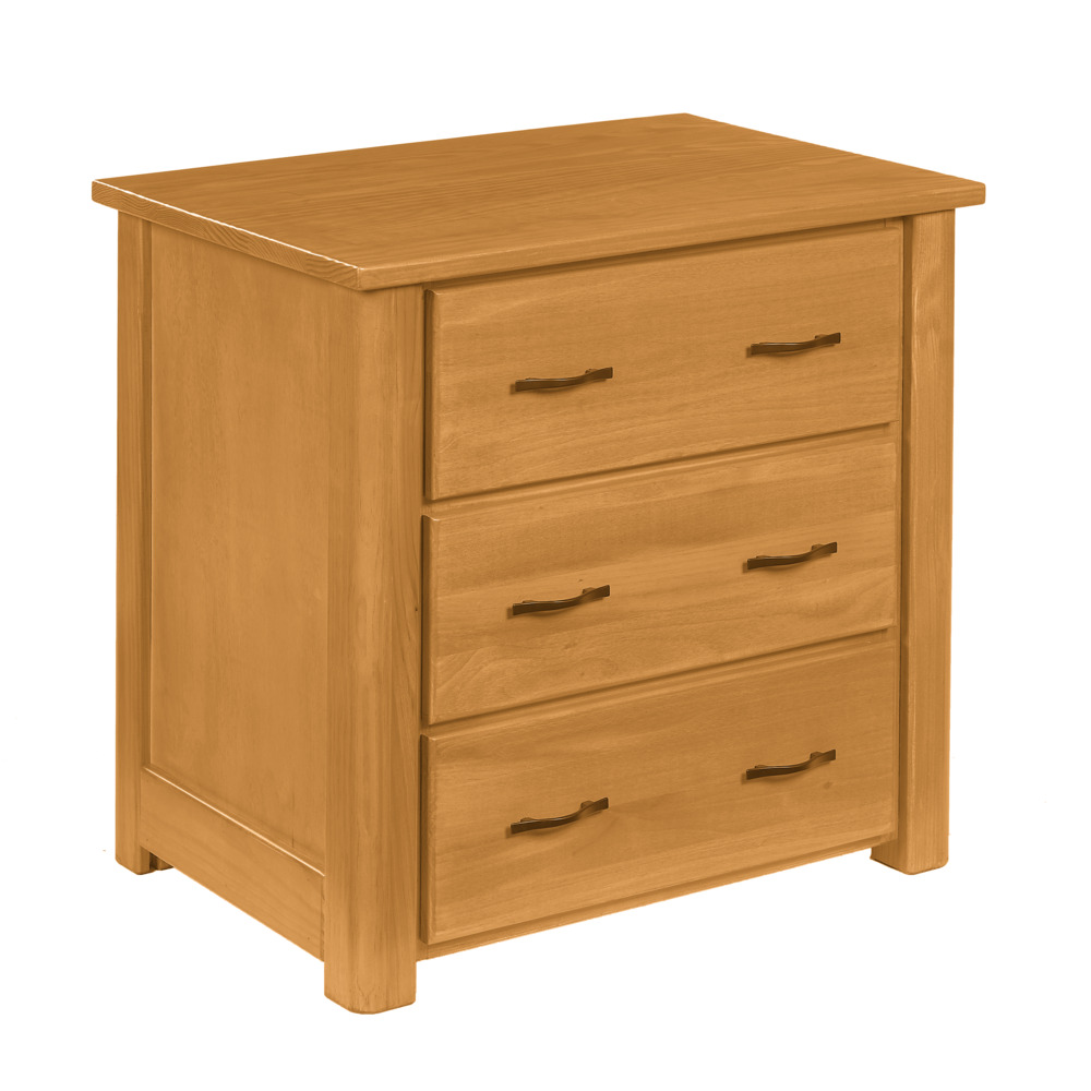 207 Woods End 3-Drawer Bureau