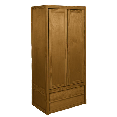 1440 / City Scape Large Wardrobe with Two Drawers thumb