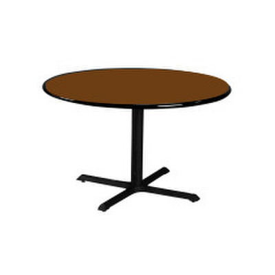 145 / "48"" Round Dining Table - Metal Base - Laminate Top" thumb