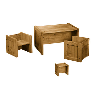 21 / Classic Kid's Table and Chairs thumb