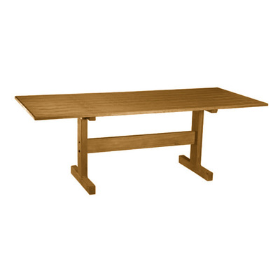 74 / Classic Large Veneer Top Dining Table thumb
