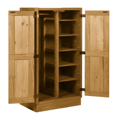 76 / Classic Large Wardrobe with Shelves thumb