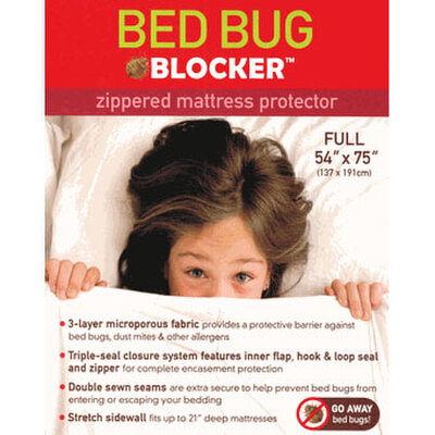 865 / Bed Bug Blocker Zippered Mattress Protector - Full thumb
