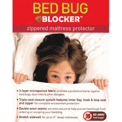 866 / Bed Bug Blocker Zippered Mattress Protectors - Twin thumb