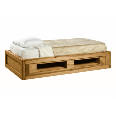 932 / Safe and Tough Twin Bed with Open Storage thumb